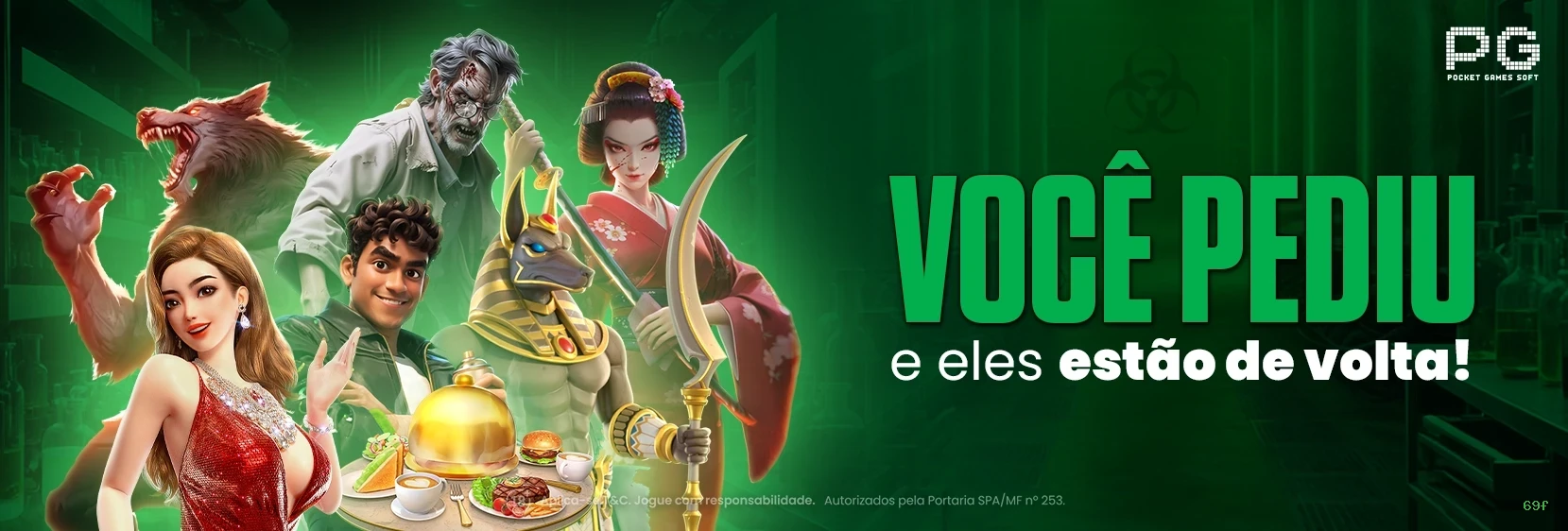 Imagem promocional dos ganhos da 69f